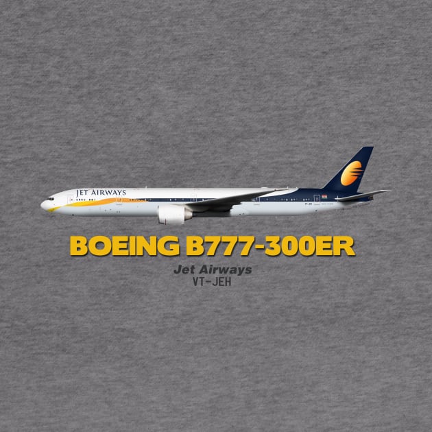 Boeing B777-300ER - Jet Airways by TheArtofFlying